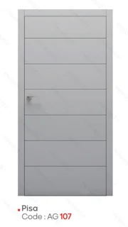 درب و چهارچوب کلاسیکMDF باروکش سوپرمات Pisa AG107