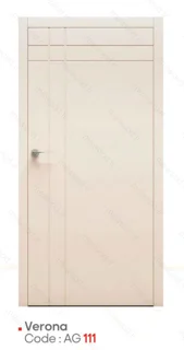 درب و چهارچوب کلاسیکMDF باروکش سوپرمات Verona AG111