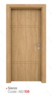 درب و چهارچوب کلاسیکMDF باروکش سوپرمات  Siena NG108