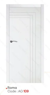 درب و چهارچوب کلاسیکMDF باروکش سوپرمات Roma AG109